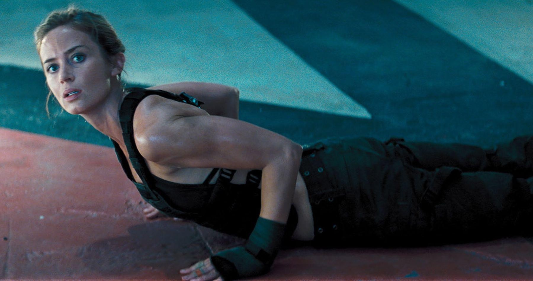 emily blunt in leather from edge of tomorrow thefappening cfd 6