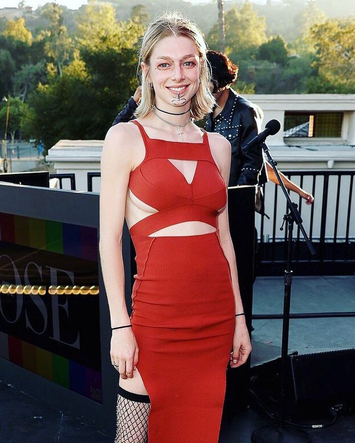hunter-schafer-euphoria-2021-thefappening-cfd-4 Hunter Schafer Tits In Red Dress