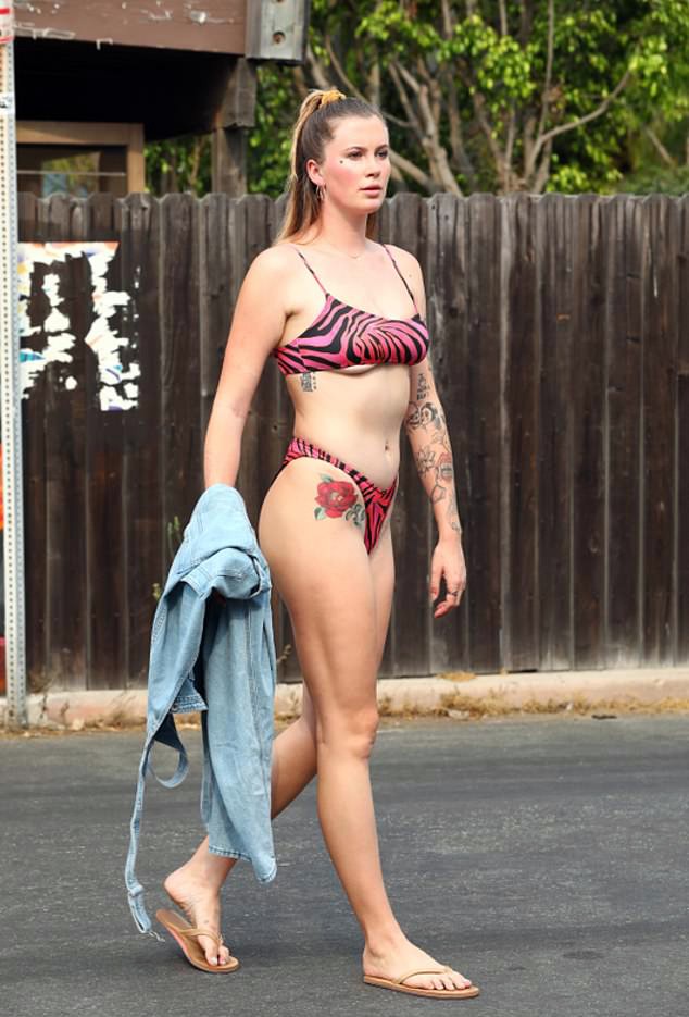 ireland-baldwin-in-a-vulgar-print-bikini-thefappening-cfd-2 ireland baldwin in a vulgar print bikini thefappening cfd 2