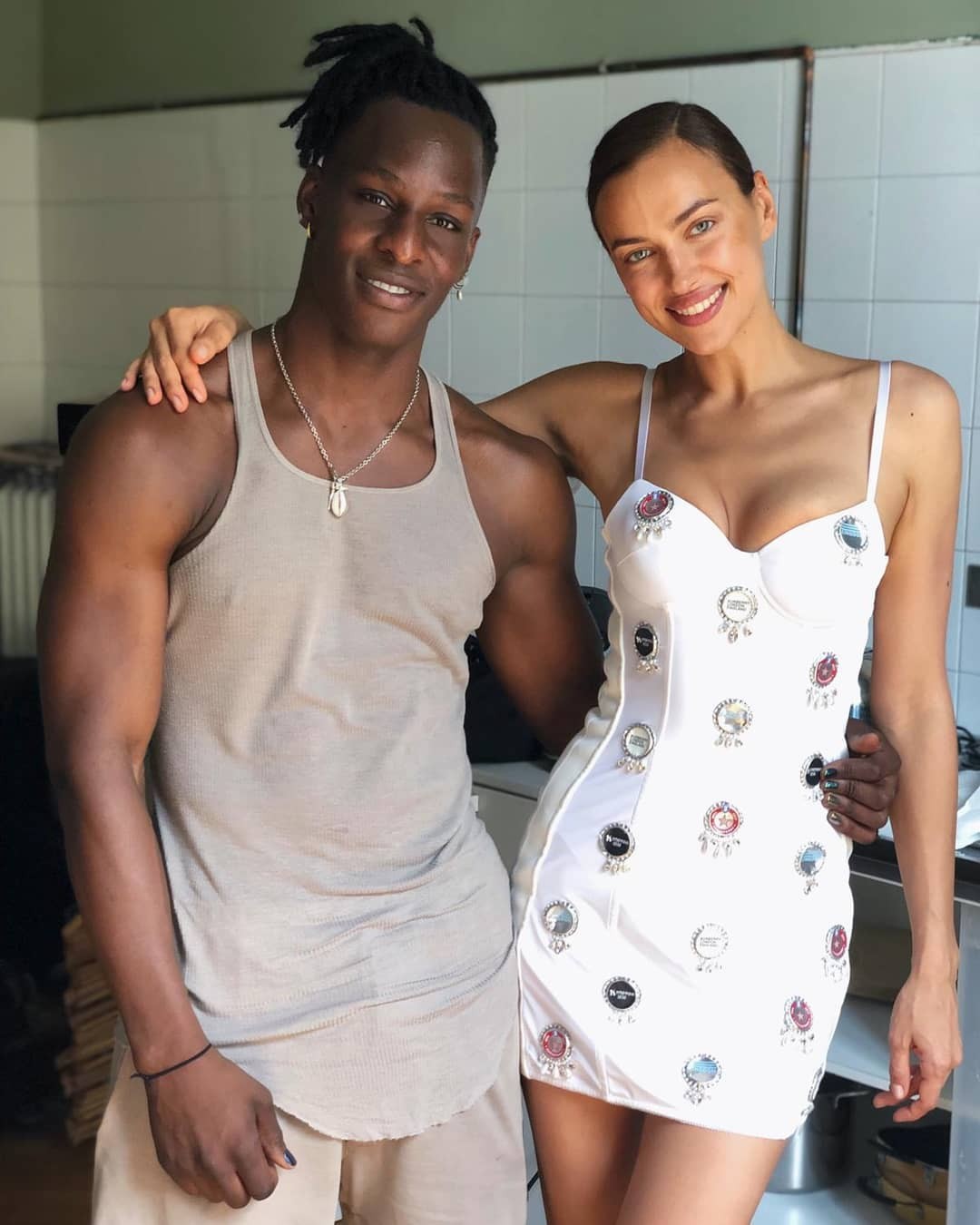 irina-shayk-sexy-with-edem-dossou-1 Irina Shayk Sexy With Edem Dossou