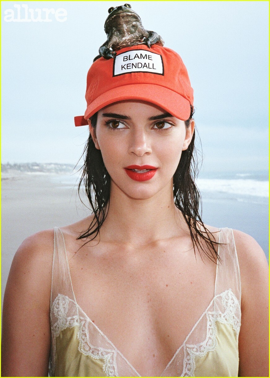 kendall-jenner-sexy-allure-march-6 kendall jenner sexy allure march 6