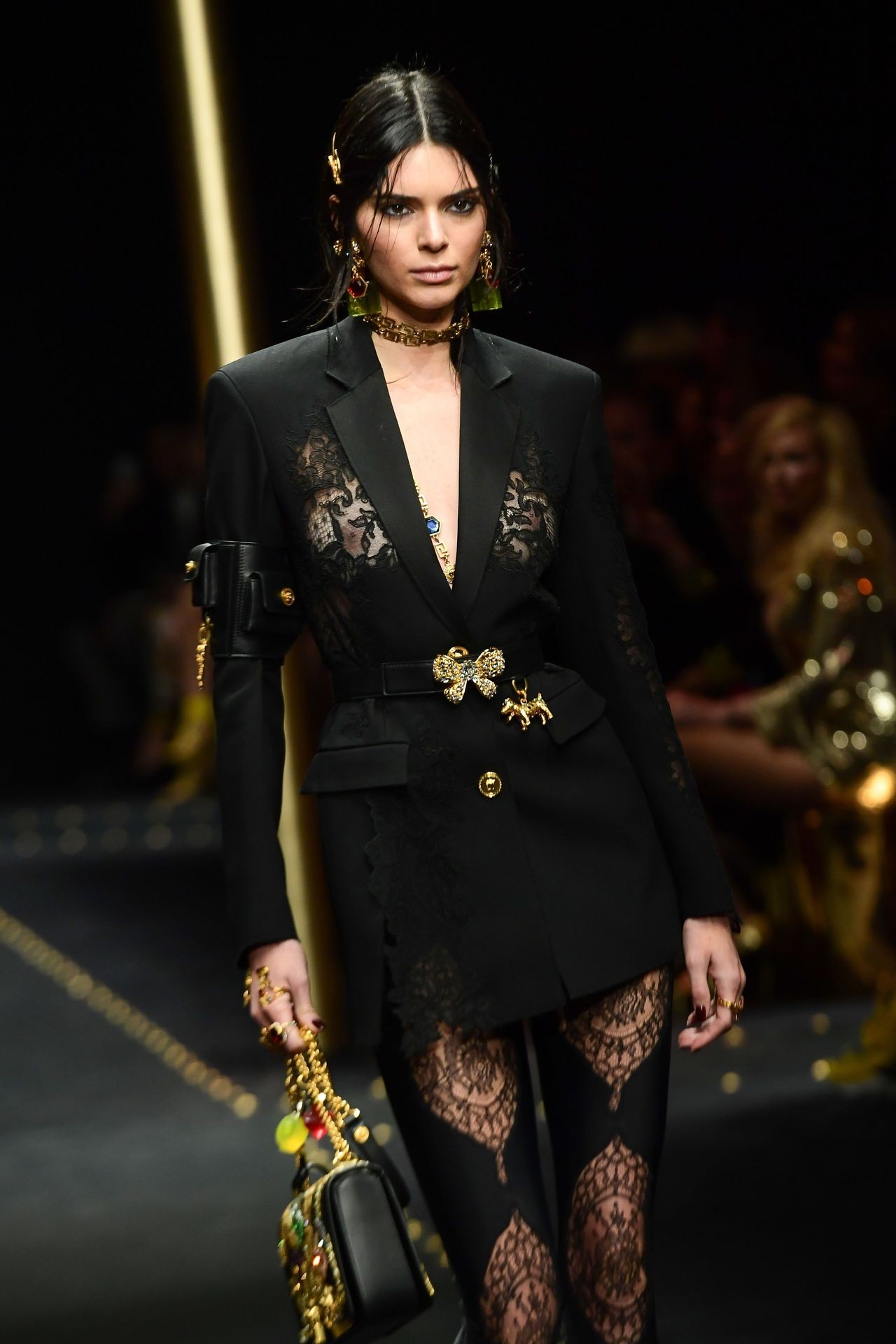 kendall-jenner-tits-catwalk-3 kendall jenner tits catwalk 3