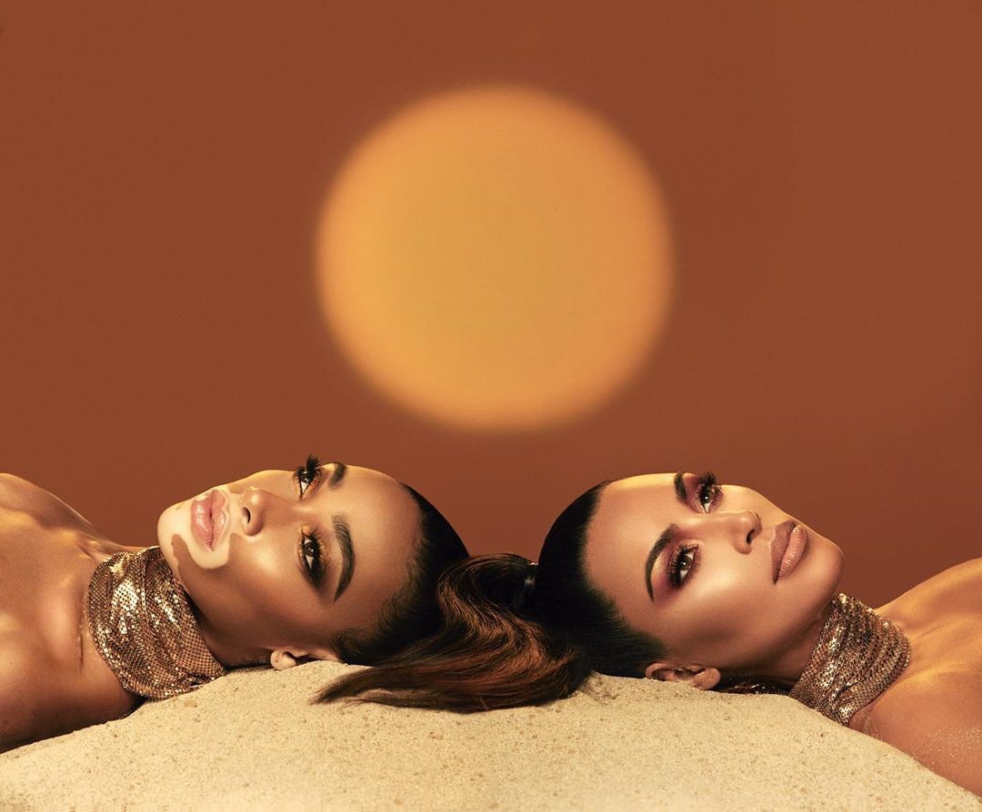 kim-kardashian-and-winnie-harlow-sexy-8 Winnie Harlow The KKW X WINNIE Collection