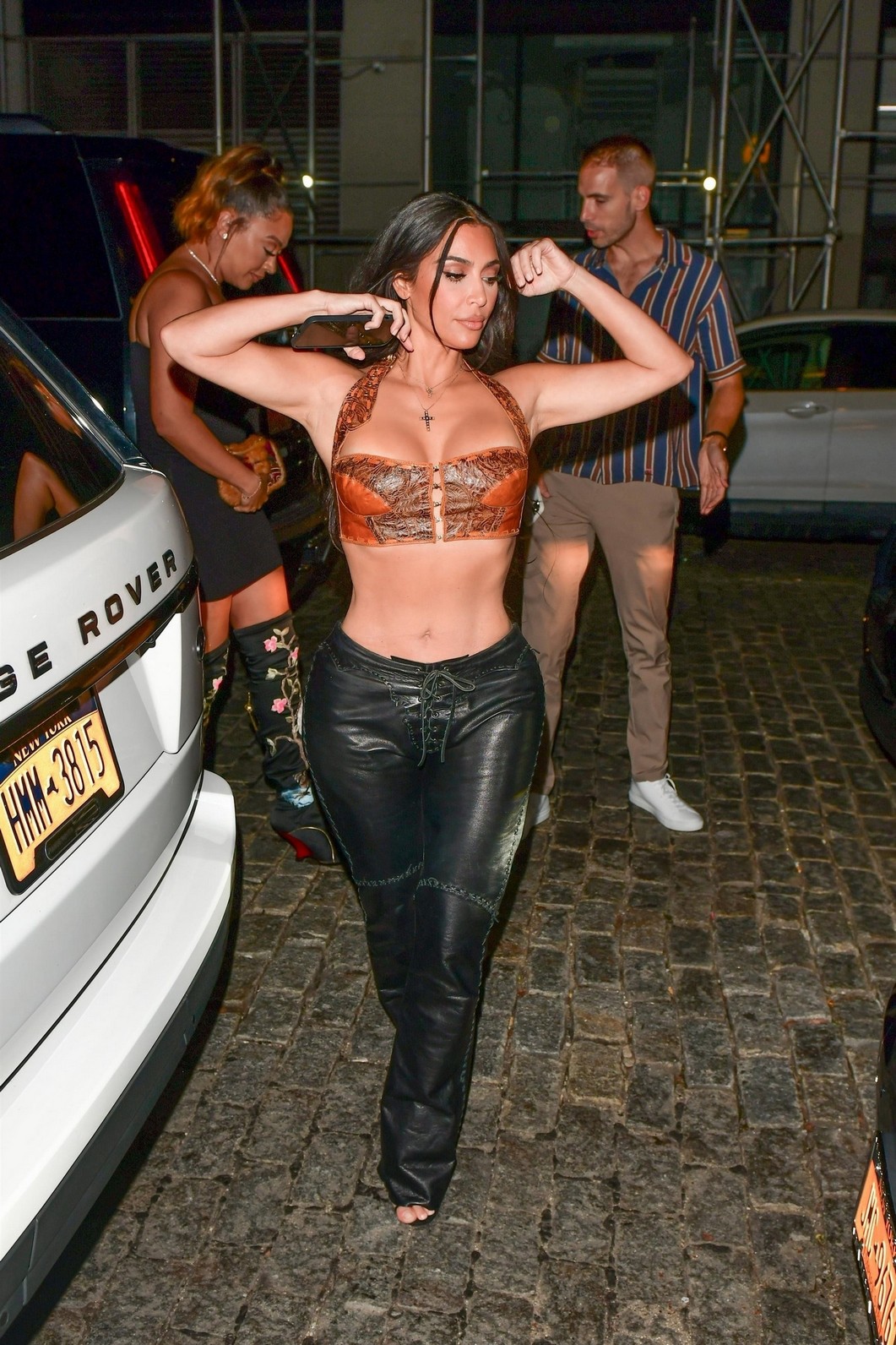 kim-kardashian-in-leather-bralette-thefappening-cfd-11 Kim Kardashian Sexy In Leather Bralette
