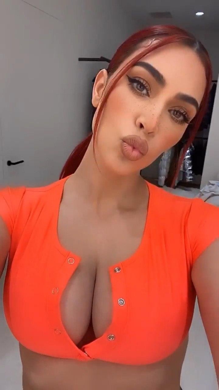 kim-kardashian-redhead-bitch-thefappening-pro-2-1 Kim Kardashian Sexy RedHead Bitch