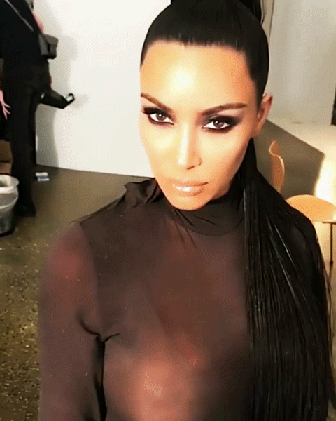 kim-kardashian-see-through-gif Kim Kardashian Topless GIF