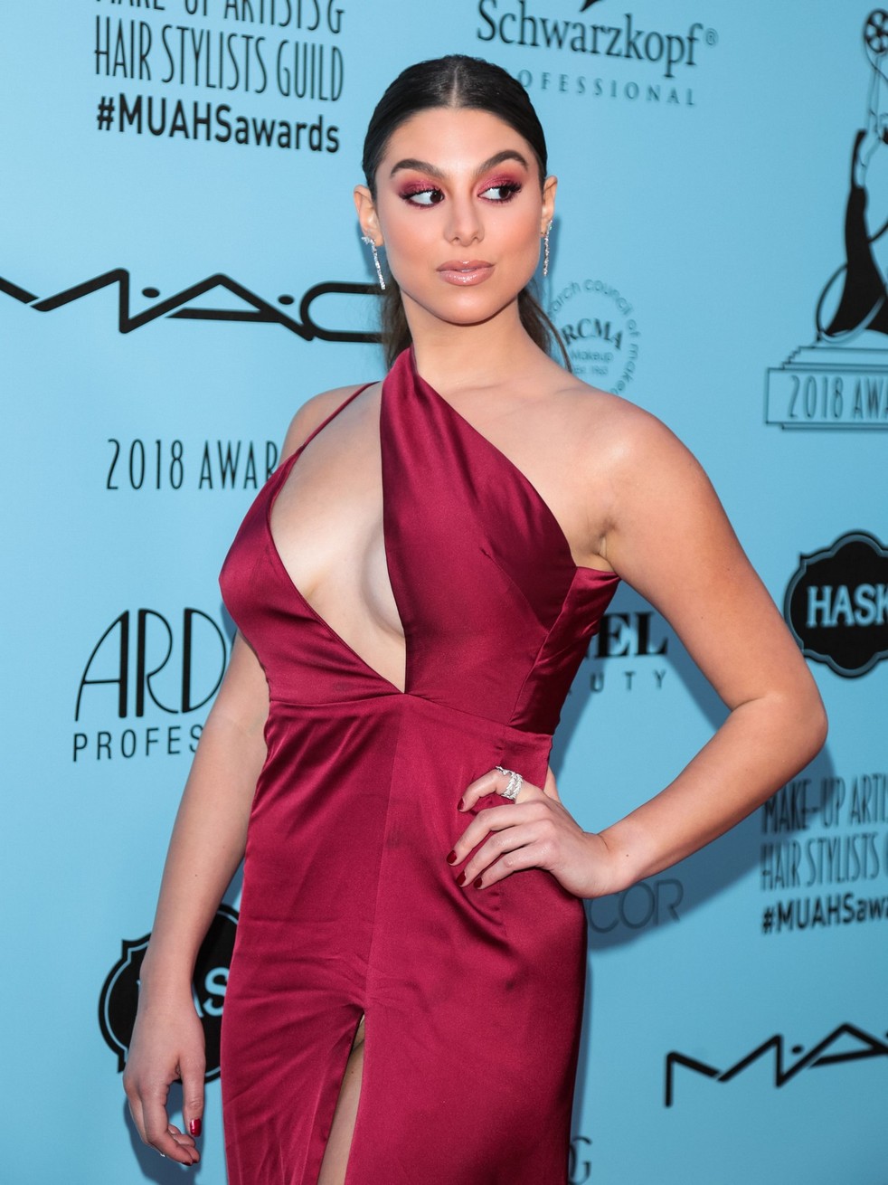 kosarin-red-dress-without-lingerie-3 kosarin red dress without lingerie 3