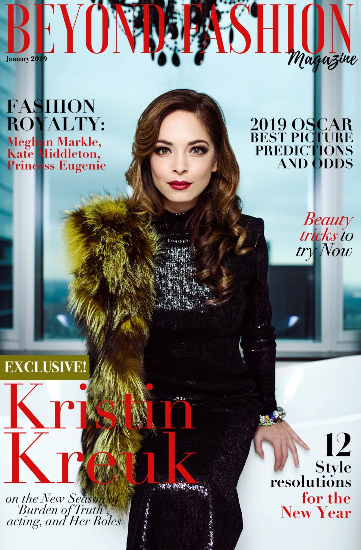kristin kreuk sexy beyond fashion magazine 1