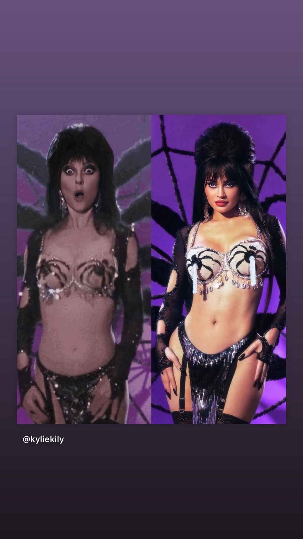 kylie-jenner-sexy-halloween-thefappening-cfd-5 Kylie Jenner ELVIRA Halloween Look