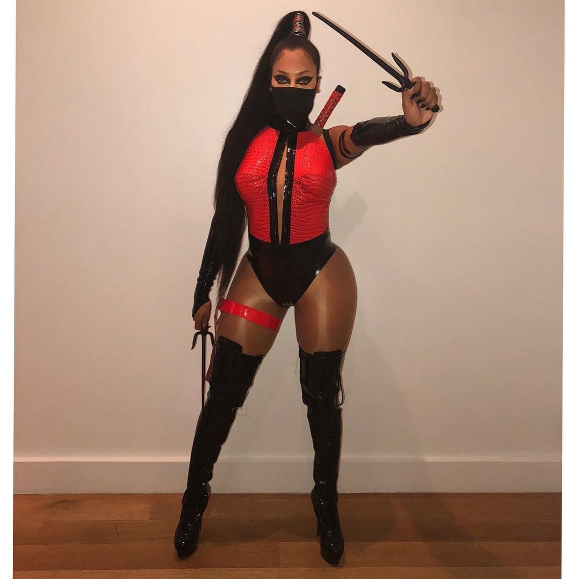 la-la-anthony-sexiest-pics-thefappening-cfd-17 La La Anthony Mortal Combat Style