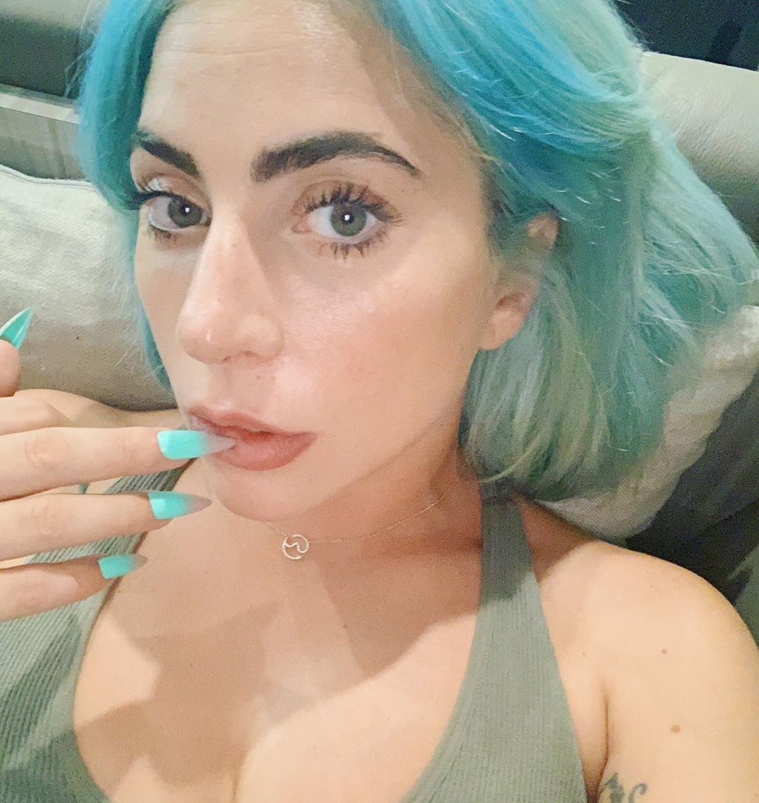 lady-gaga-in-lingerie-and-bikini-with-azure-hair-thefappening-cfd-3 lady gaga in lingerie and bikini with azure hair thefappening cfd 3