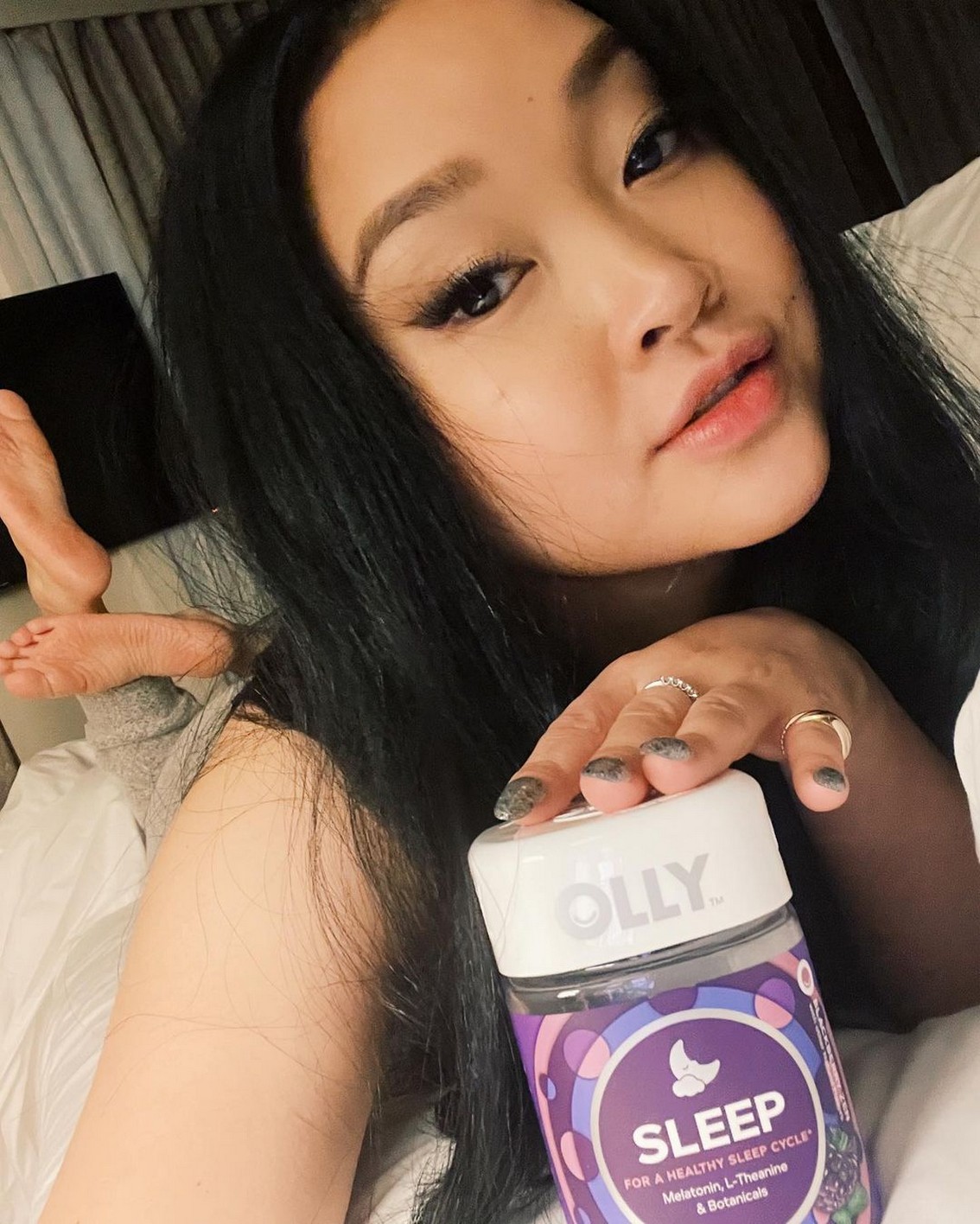lana-condor-hot-on-selfie-thefappening-cfd-2 Lana Condor Barefoot