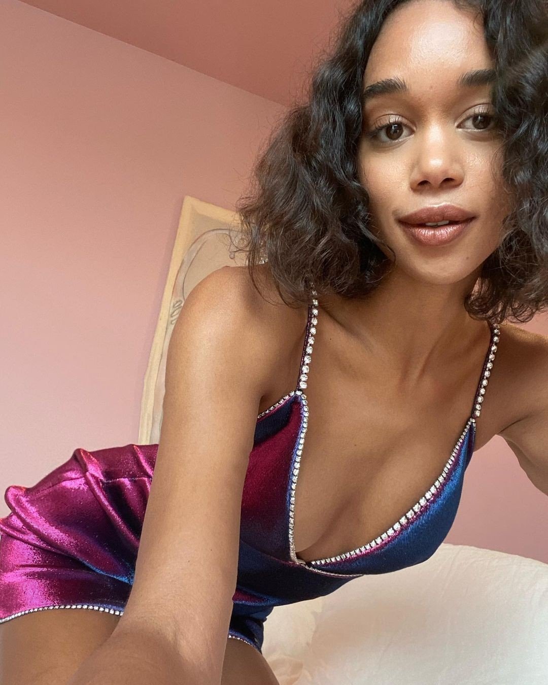 laura-harrier-selfie-thefappening-cfd-6 Laura Harrier Tits On Selfie