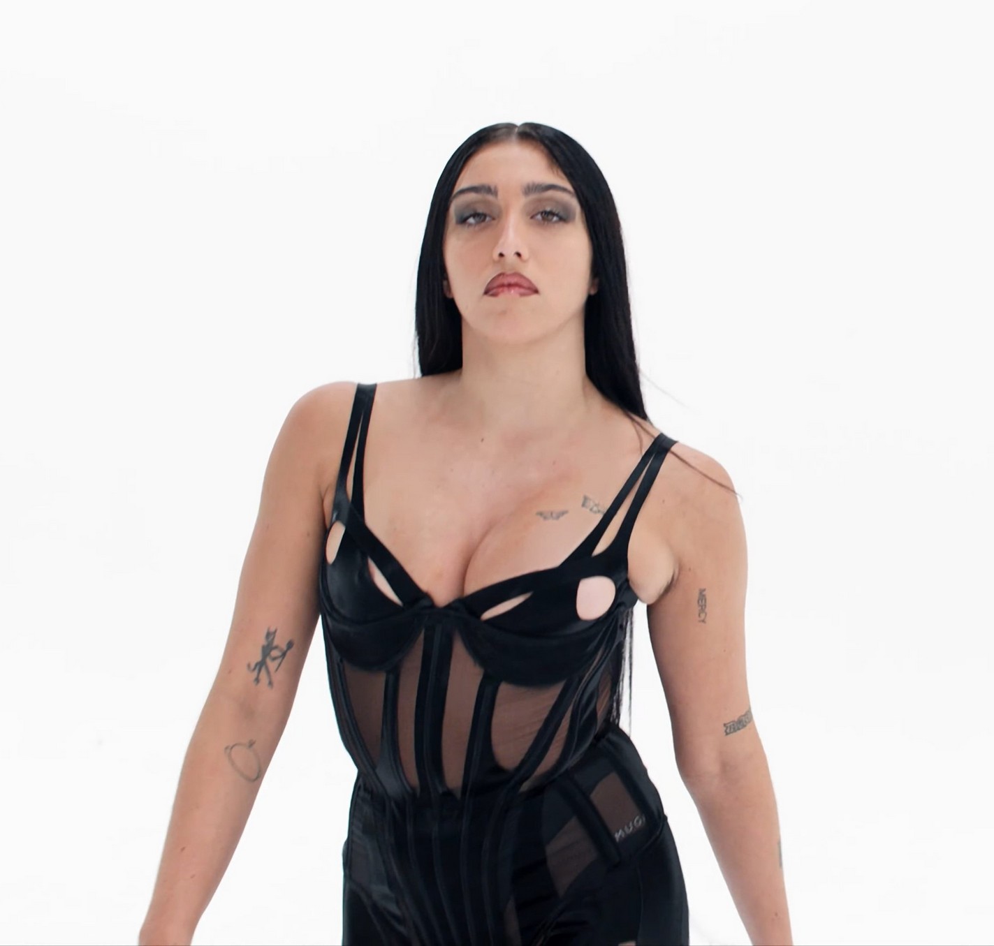 lourdes-leon-and-bella-hadid-sexy-for-mugler-thefappening-cfd-30 Lourdes Leon Sexy