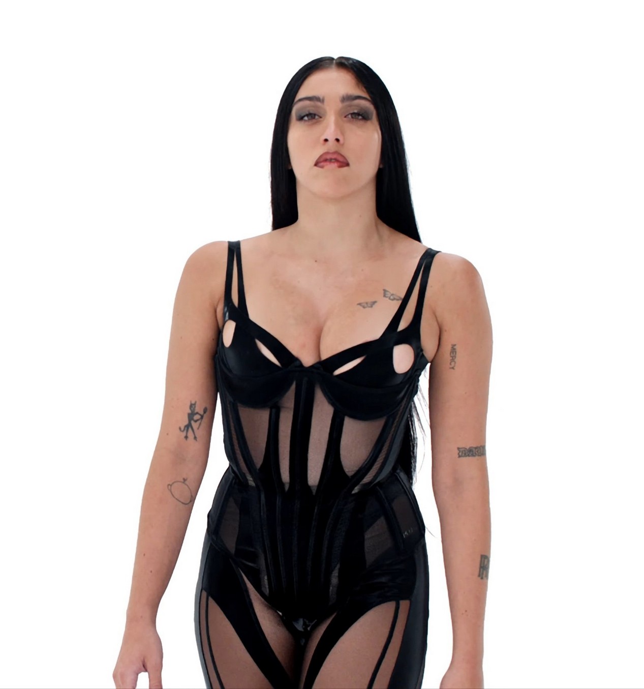 lourdes-leon-and-bella-hadid-sexy-for-mugler-thefappening-cfd-34 Lourdes Leon Hot