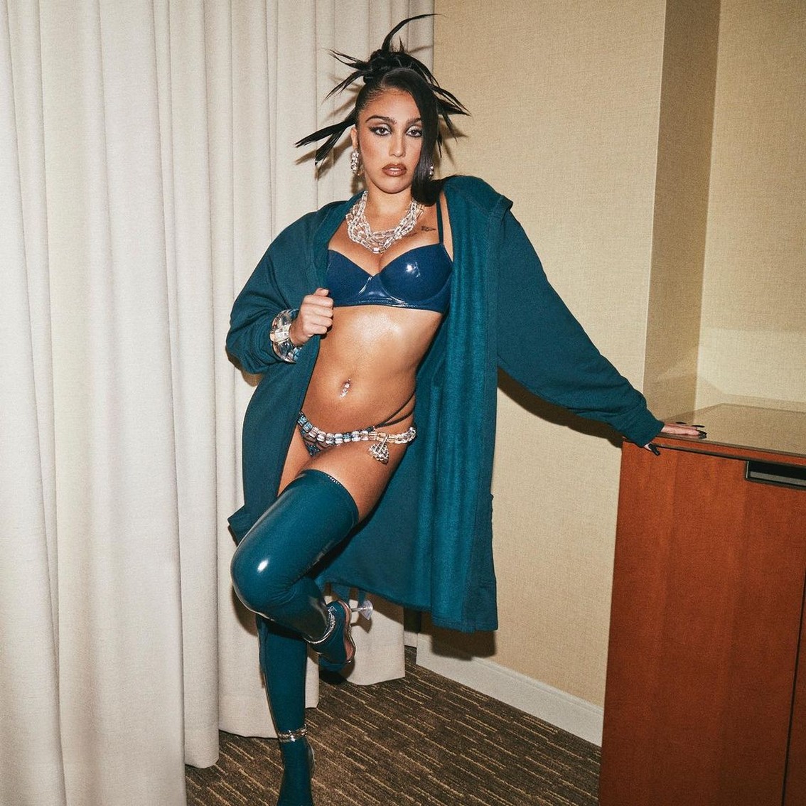 lourdes-leon-sexy-in-savage-x-fenty-thefappening-cfd-1-1 Lourdes Leon Sexy In Savage x Fenty