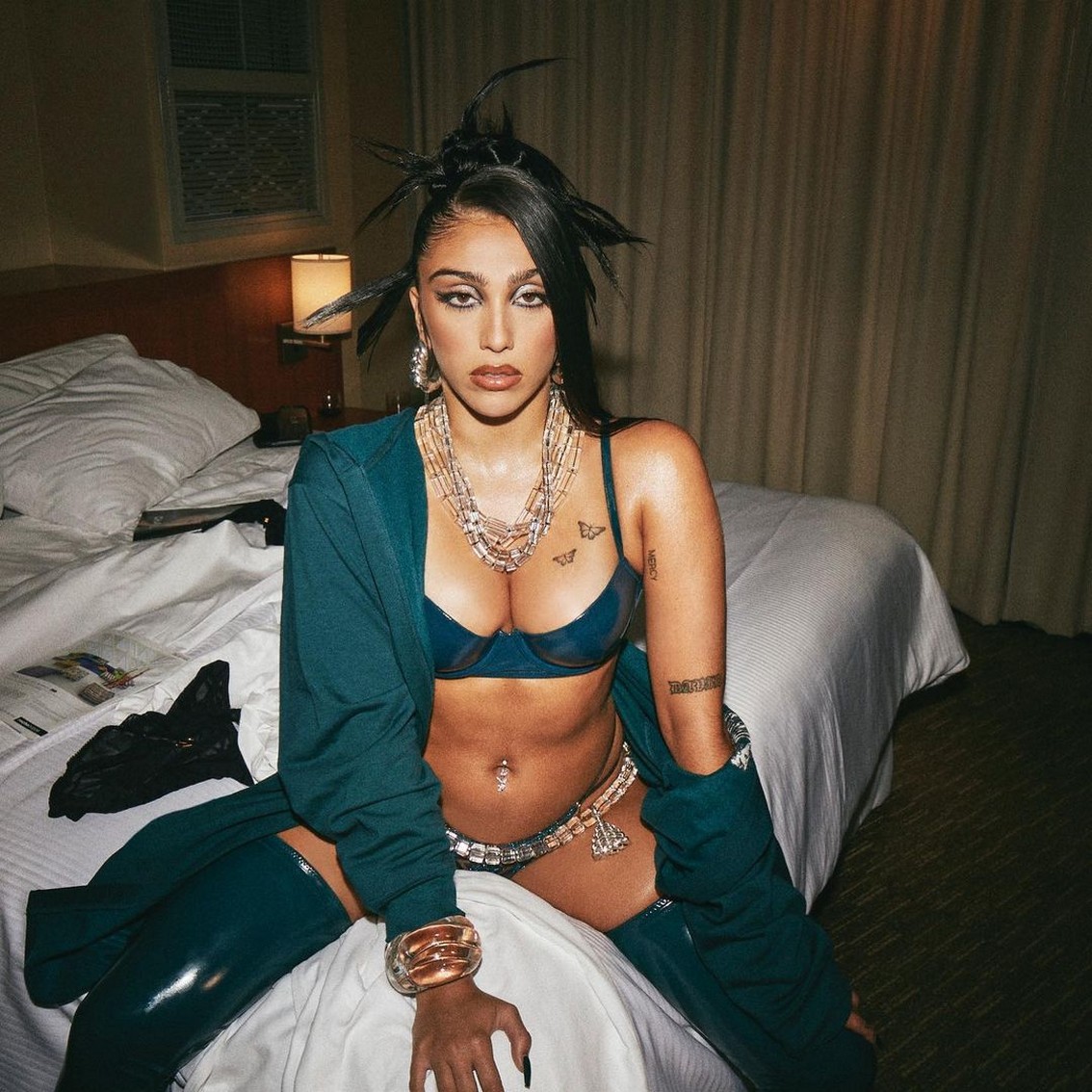lourdes-leon-sexy-in-savage-x-fenty-thefappening-cfd-4 Lourdes Leon Shameless Look In Savage x Fenty Lingerie