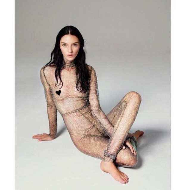 Mariacarla Boscono Barefoot Nudes