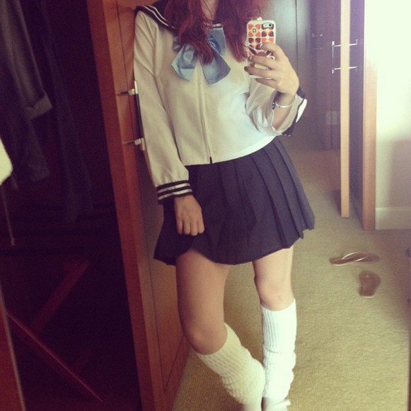 meg-turney-selfie-thefappening-cfd-2 Meg Turney Schoolgirl Selfie