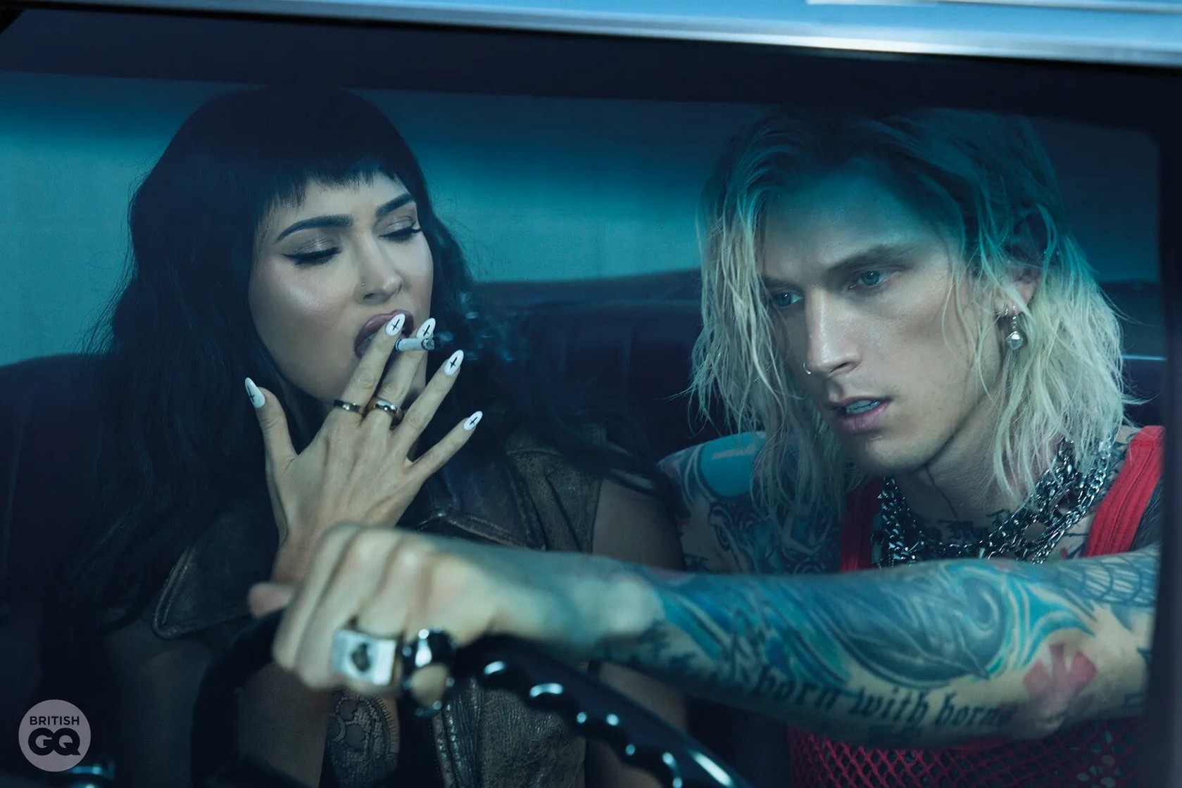 megan-fox-and-colson-baker-sexy-by-daniella-midenge-thefappening-cfd-1 Megan Fox And Colson Baker In GQ Style Magazine