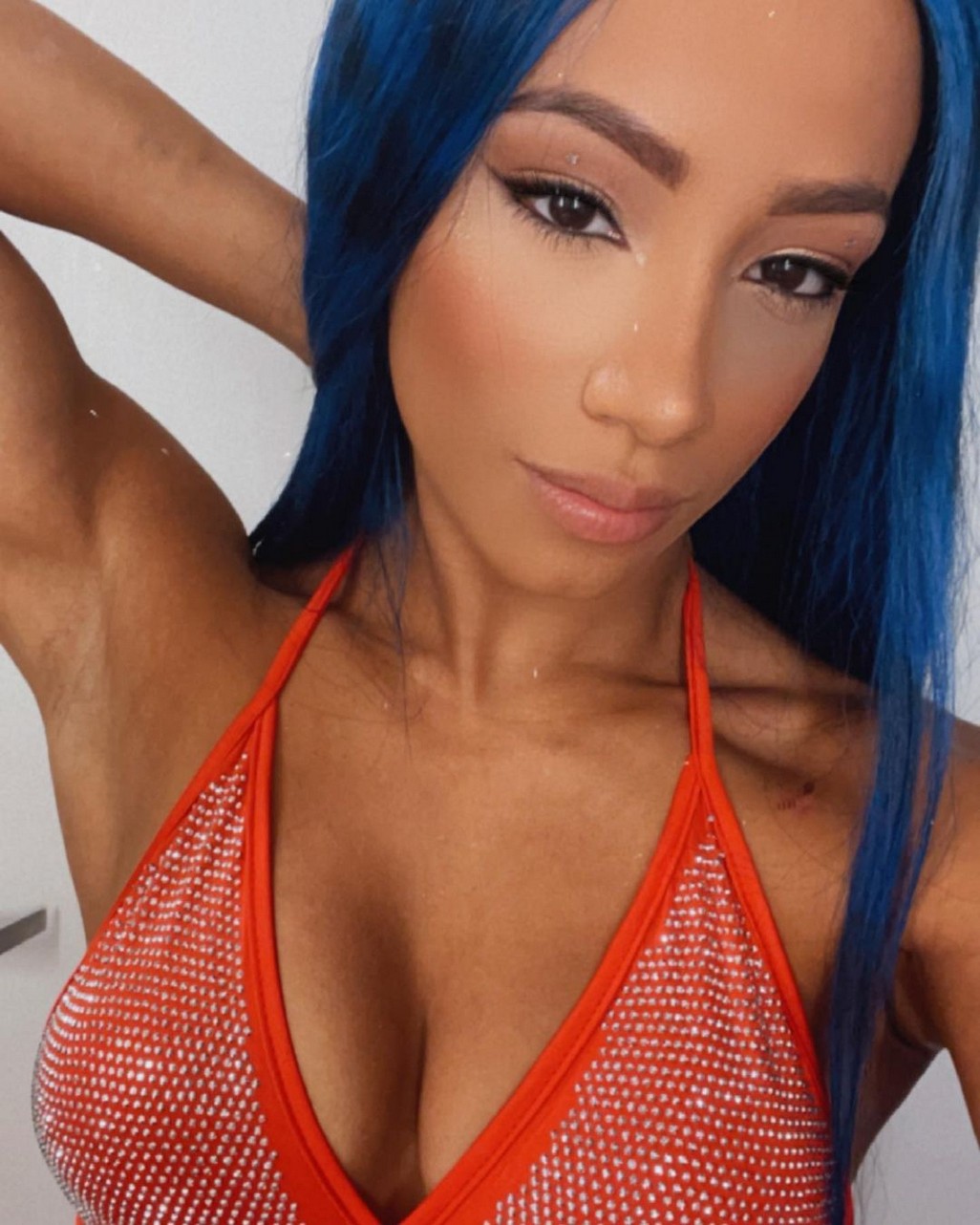 mercedes-varnado-selfie-thefappening-cfd-5 Sasha Banks Tits On Selfie