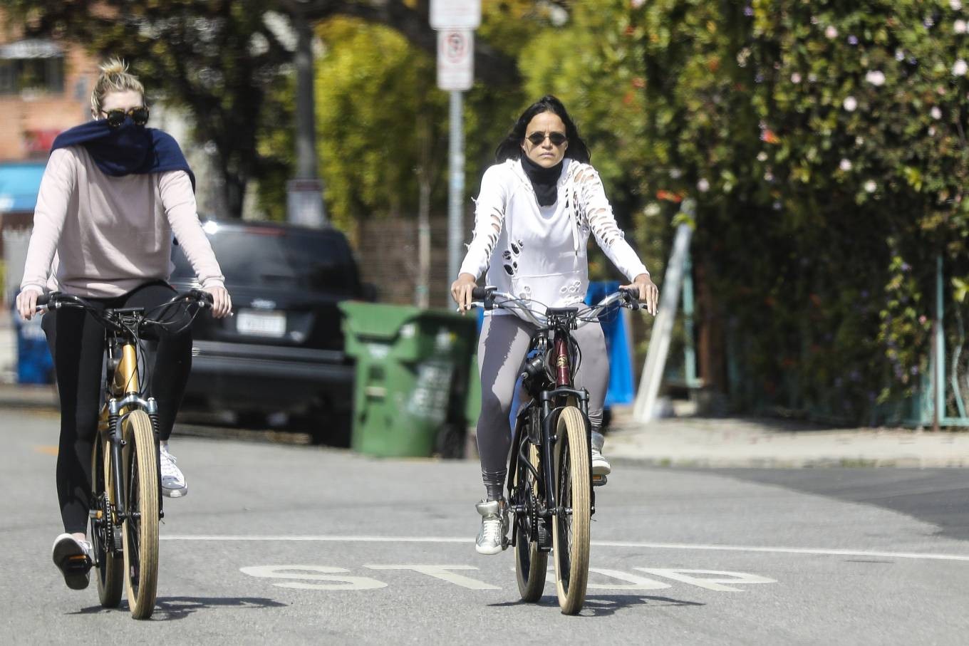 michelle-rodriguez-during-covid-19-thefappening-pro-16 Michelle Rodriguez Bike Ride in LA