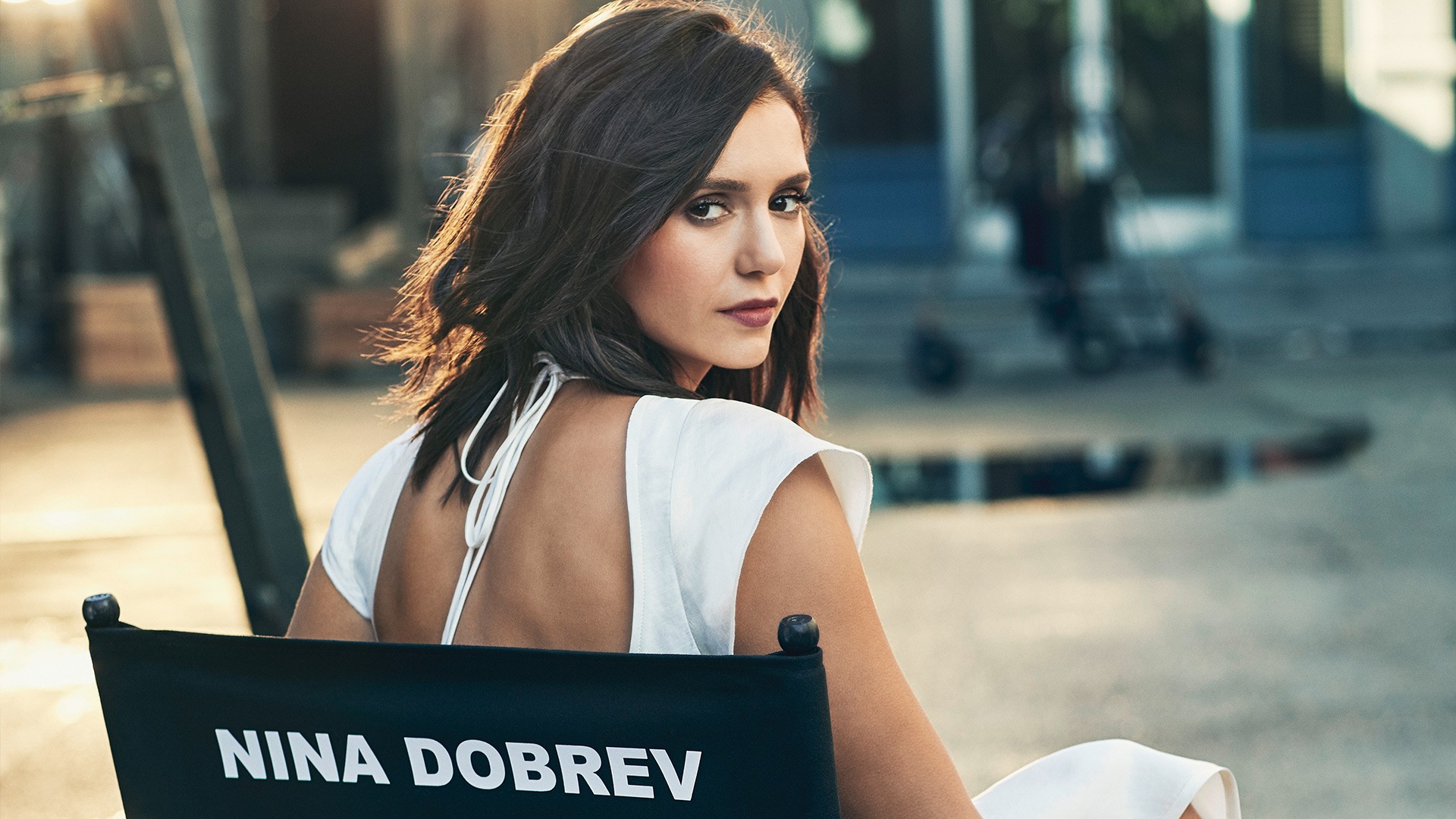 nina dobrev sexy cbs 2