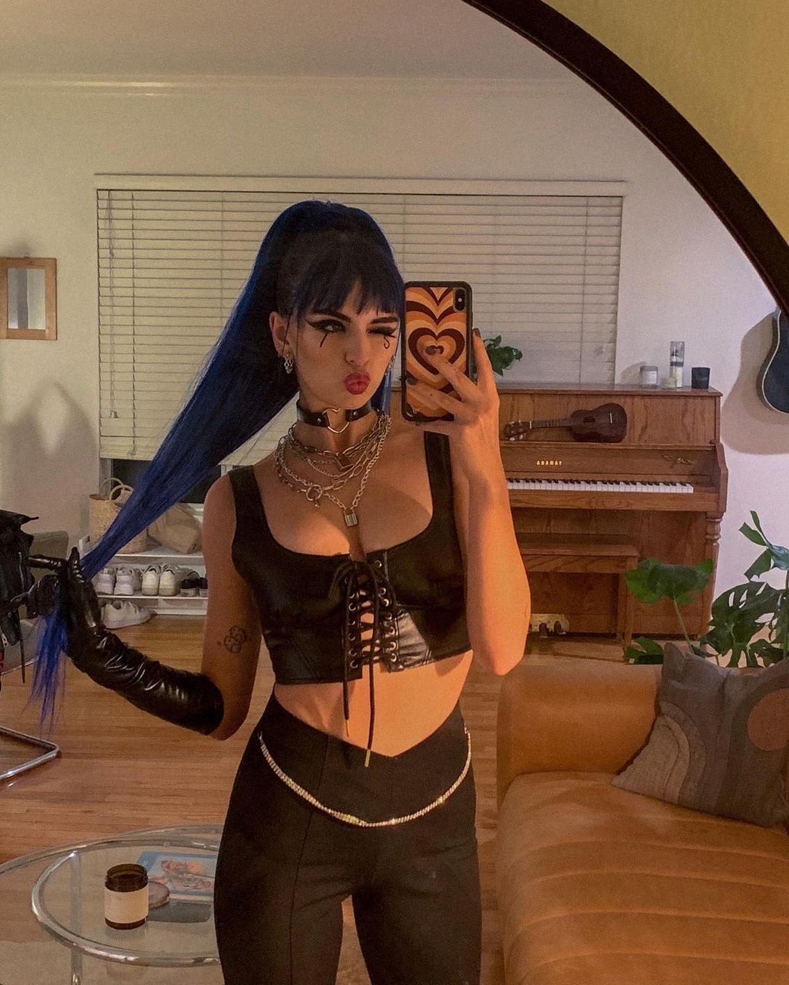 rebecca-black-selfie-with-blue-hair-thefappening-cfd-15 Rebecca Black Sexy Selfie