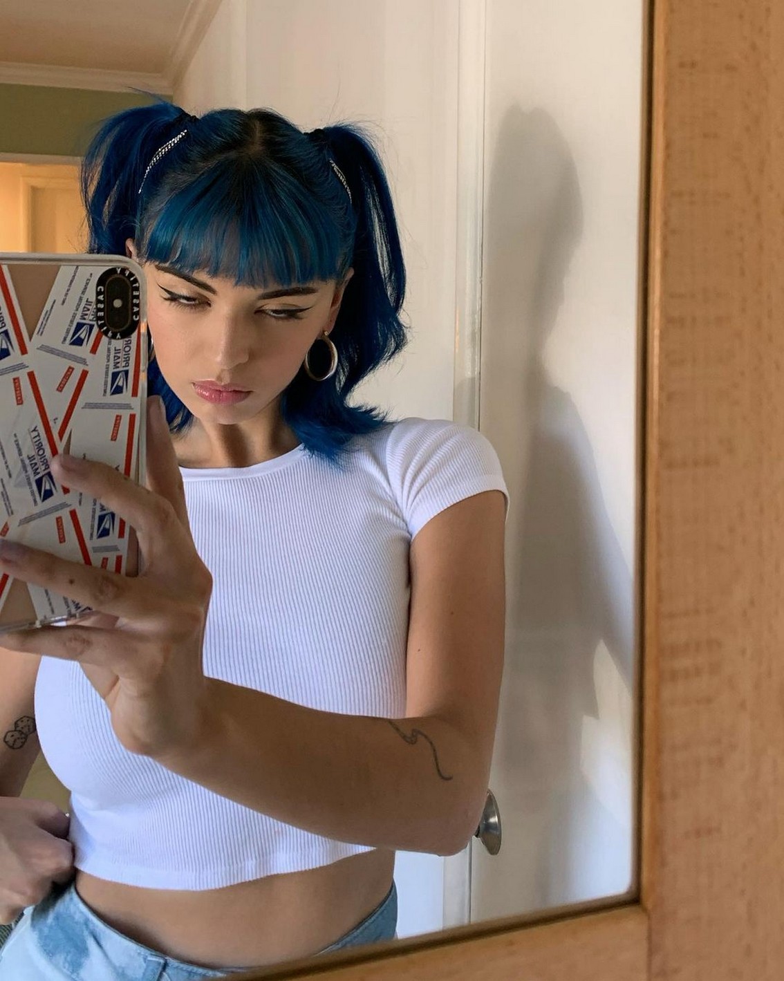rebecca-black-selfie-with-blue-hair-thefappening-cfd-20 Rebecca Black With Blue Hair