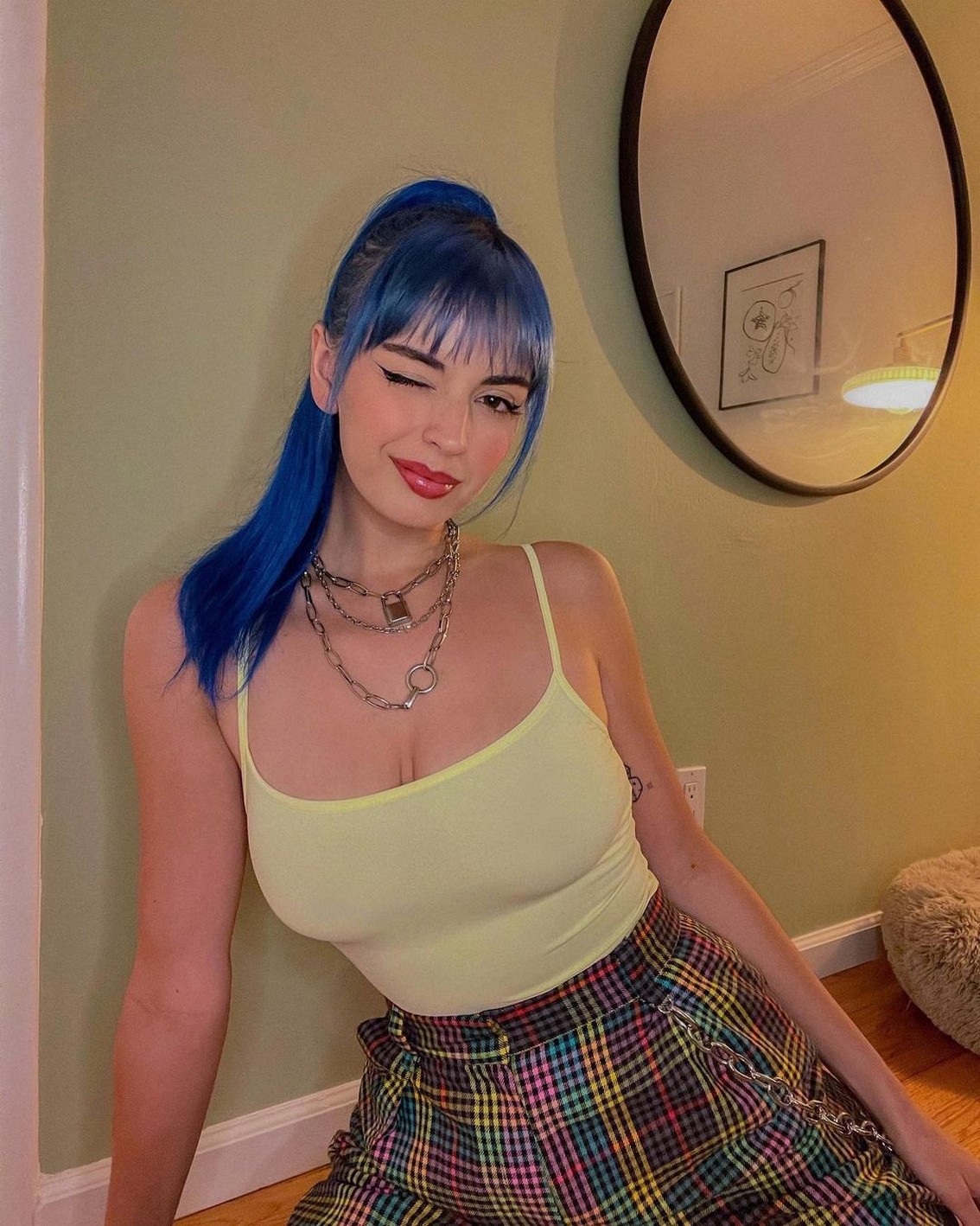 rebecca-black-selfie-with-blue-hair-thefappening-cfd-23 Rebecca Black Selfie With Blue Hair