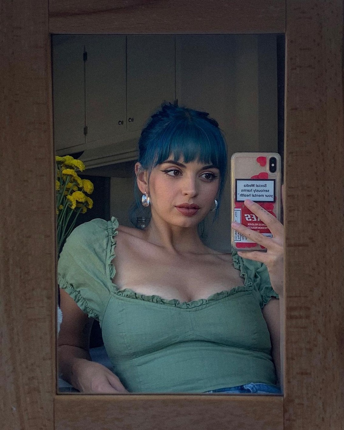 rebecca-black-selfie-with-blue-hair-thefappening-cfd-6 rebecca black selfie with blue hair thefappening cfd 6