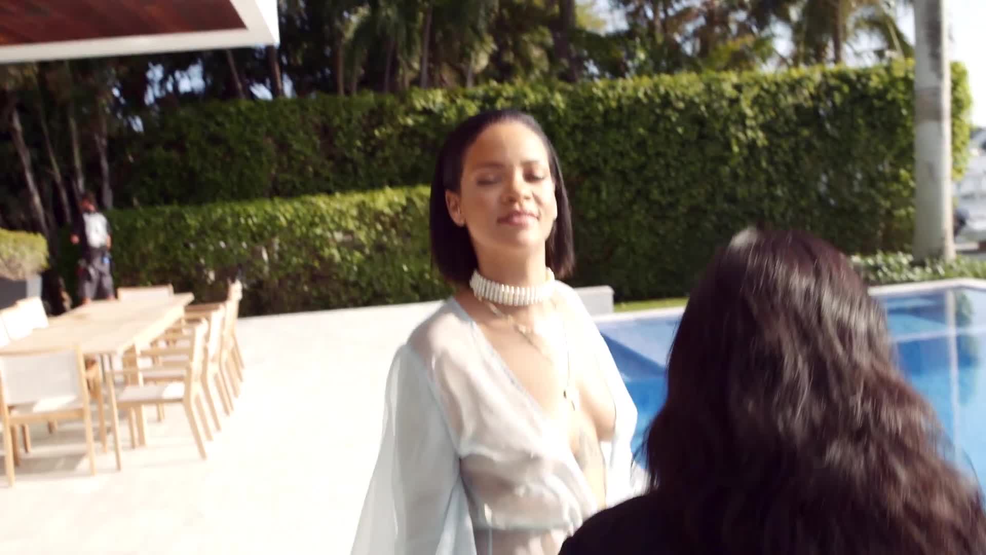 Rihanna Topless