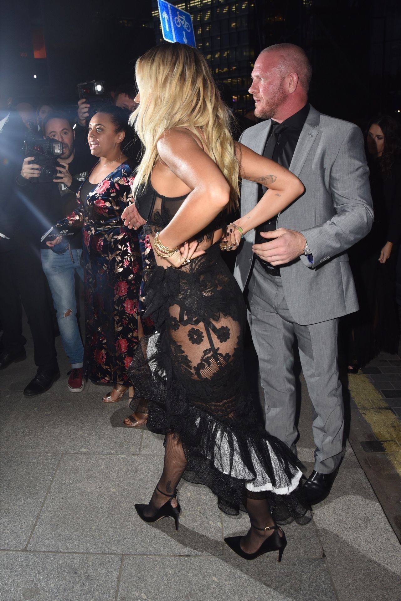 rita-ora-sexy-16 Rita Ora Sexy Ass in see through Dress