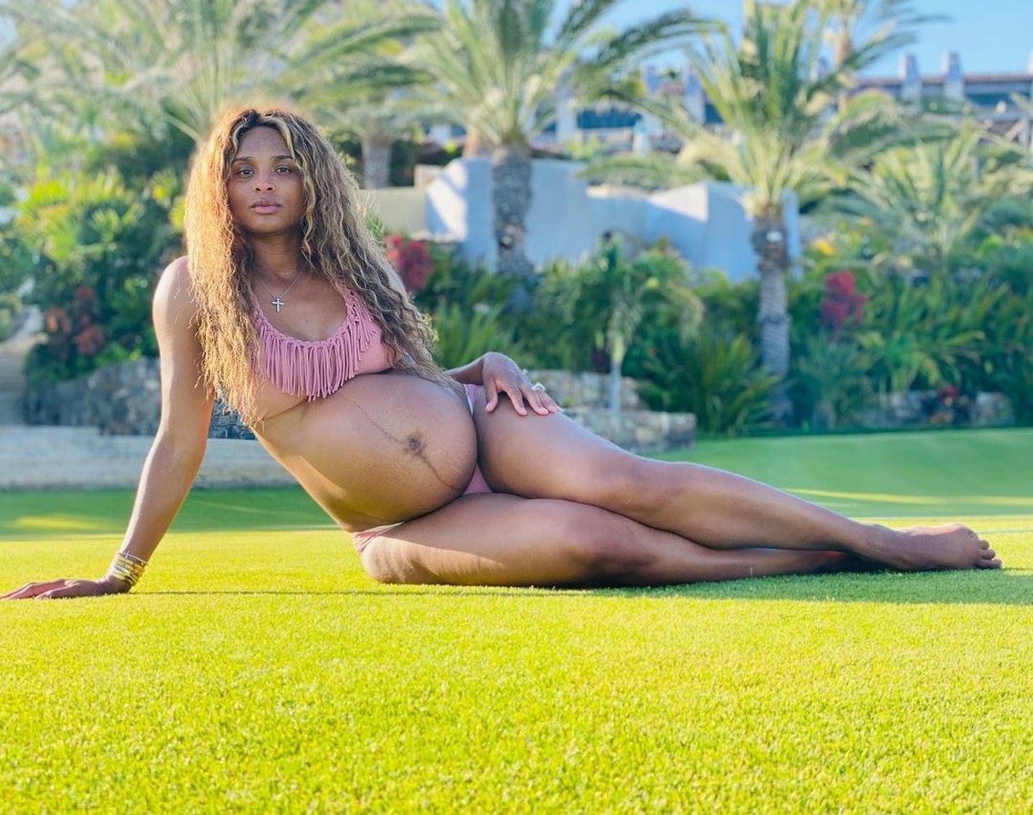 singer-ciara-in-a-revealing-bikini-thefappening-cfd-13 Ciara Sexy Pregnant Girl In A BIkini
