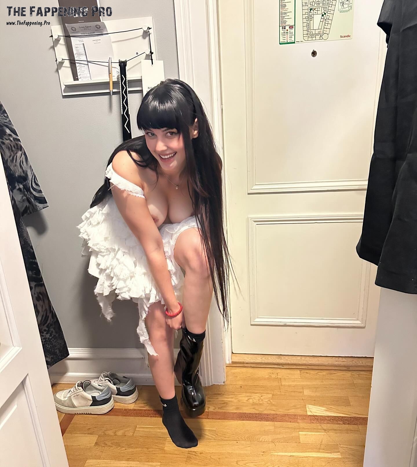 teya-dora-nude-thefappening-cfd-5 Singer Teya Dora Exposed Naked Tits BTS Eurovision 2024