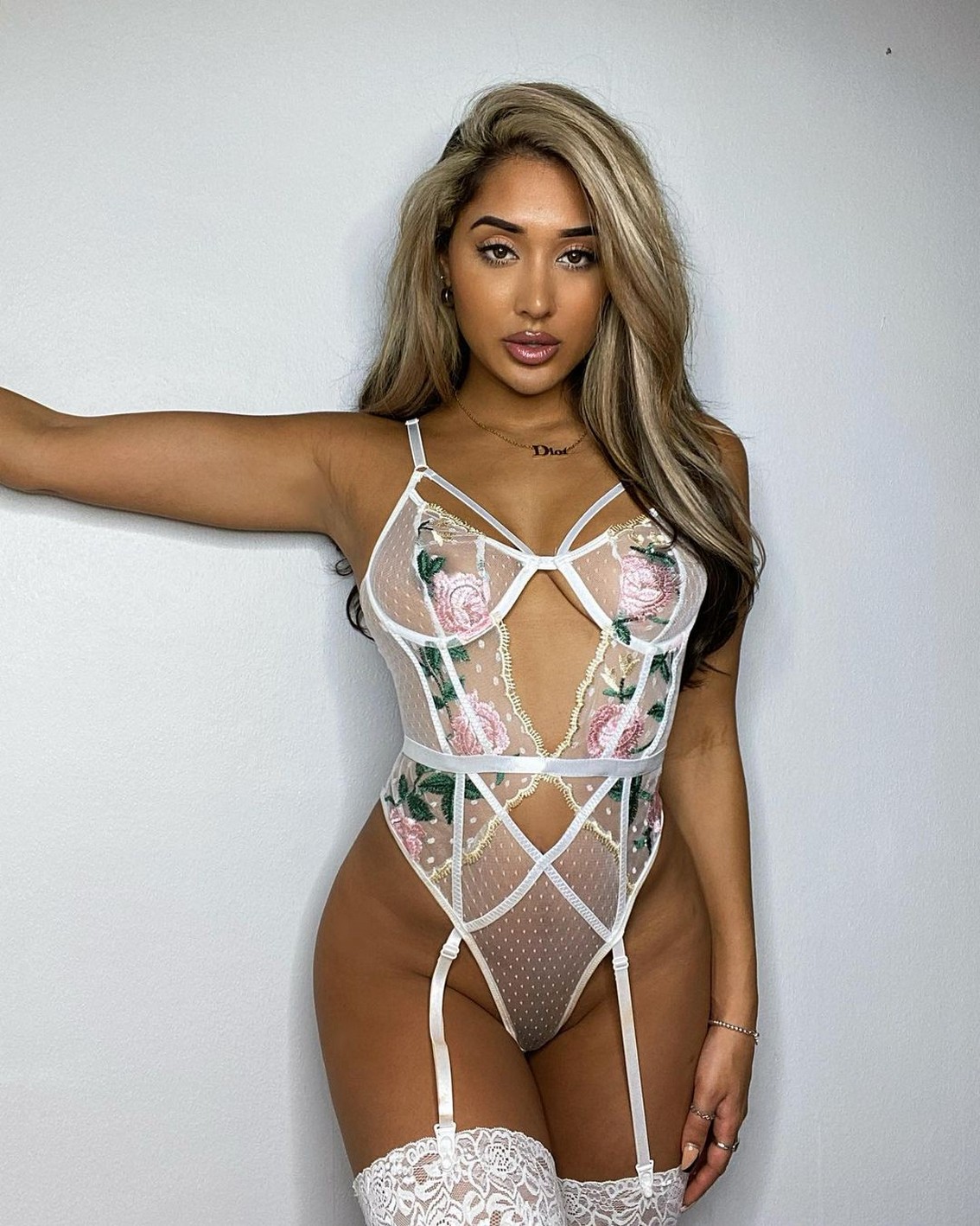 zahida allen sexy new year lingerie thefappening cfd 2