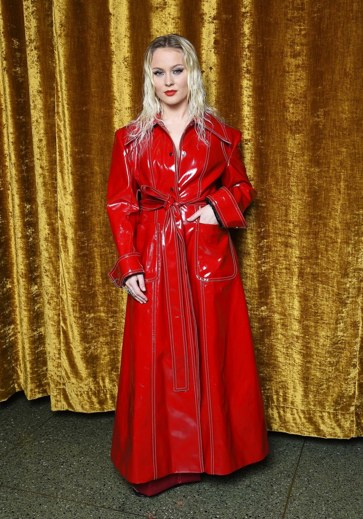 zara-larsson-sexy-red-dress-thefappening-cfd-9 Zara Larsson In Red Latex
