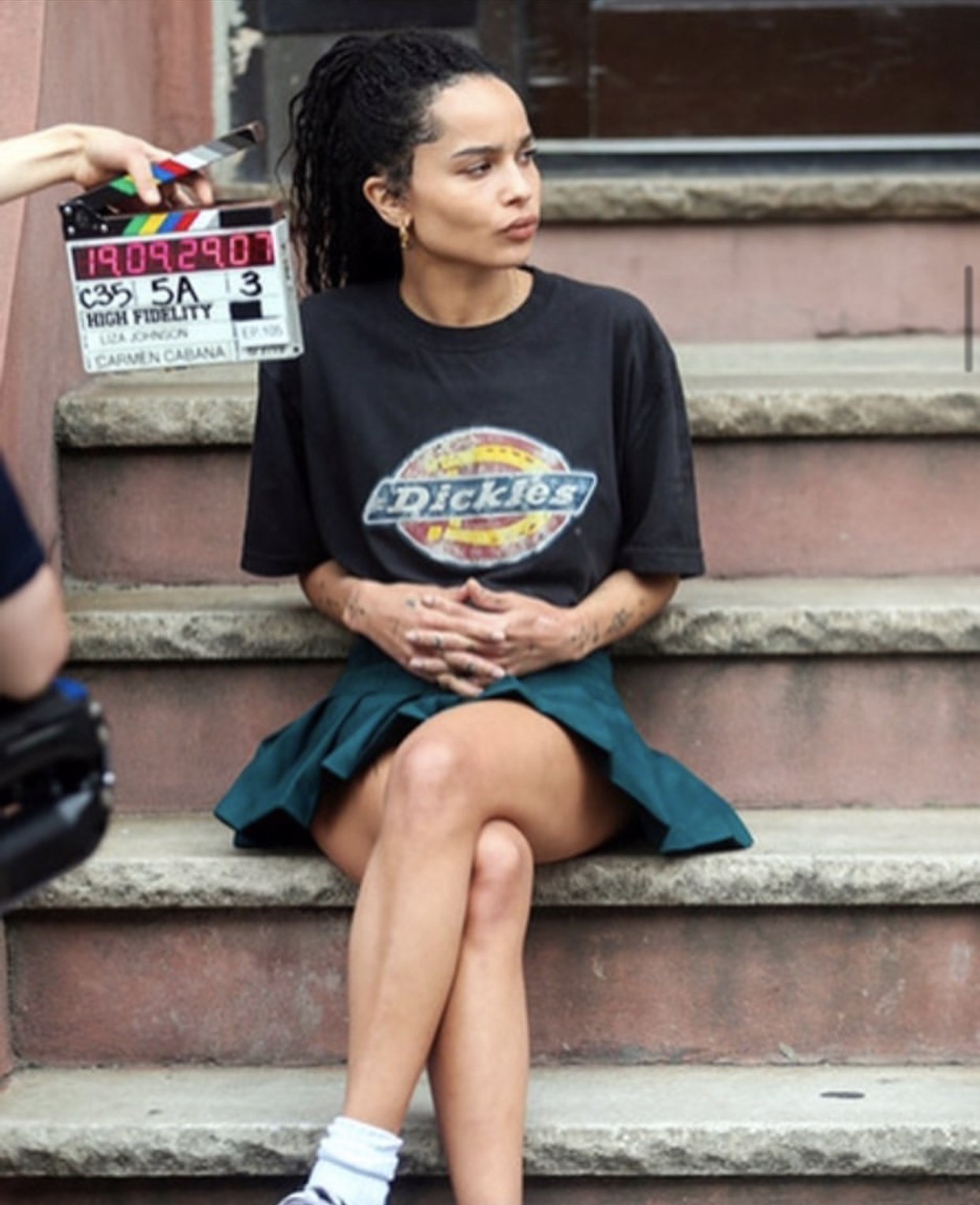zoe-kravitz-looks-sexy-in-preppy-style-thefappening-cfd-1-1 Zoe Kravitz Looks Sexy In Preppy Style