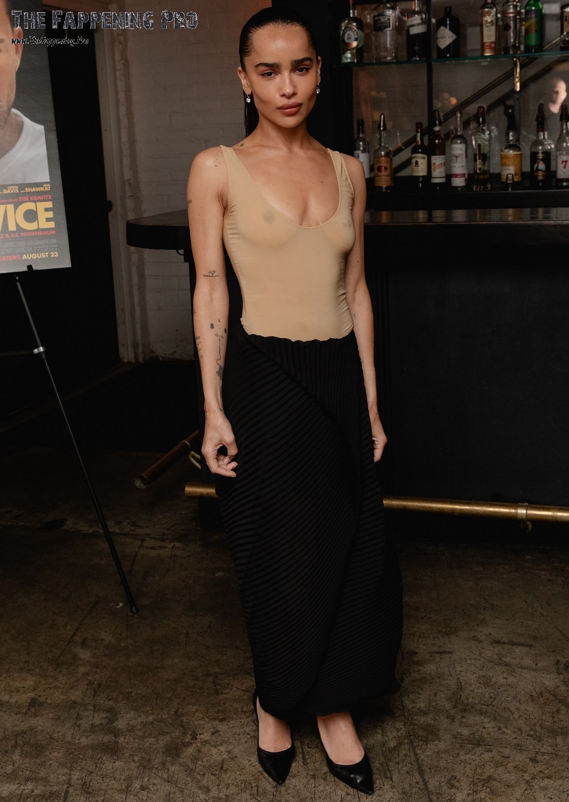 zoe-kravitz-ttis-thefappening-cfd-1 Zoe Kravitz Braless At "Blink Twice" Premiere