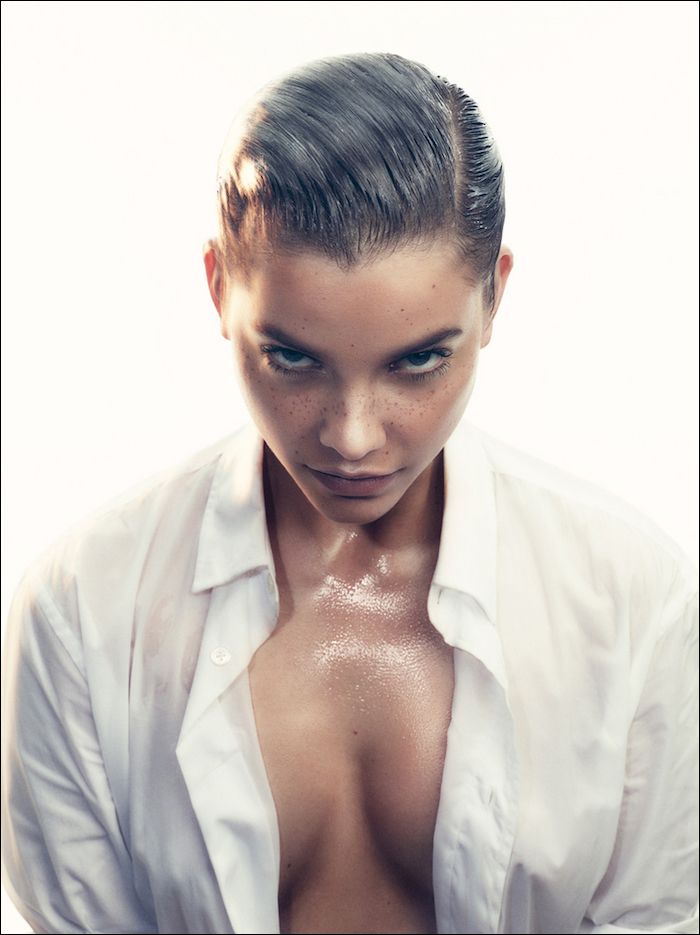 Barbara Palvin by Andreas Sjodin for Elle Sweden 2