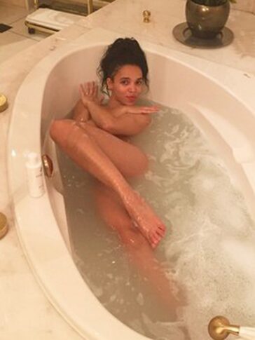 FKA Twigs Naked In A Bath