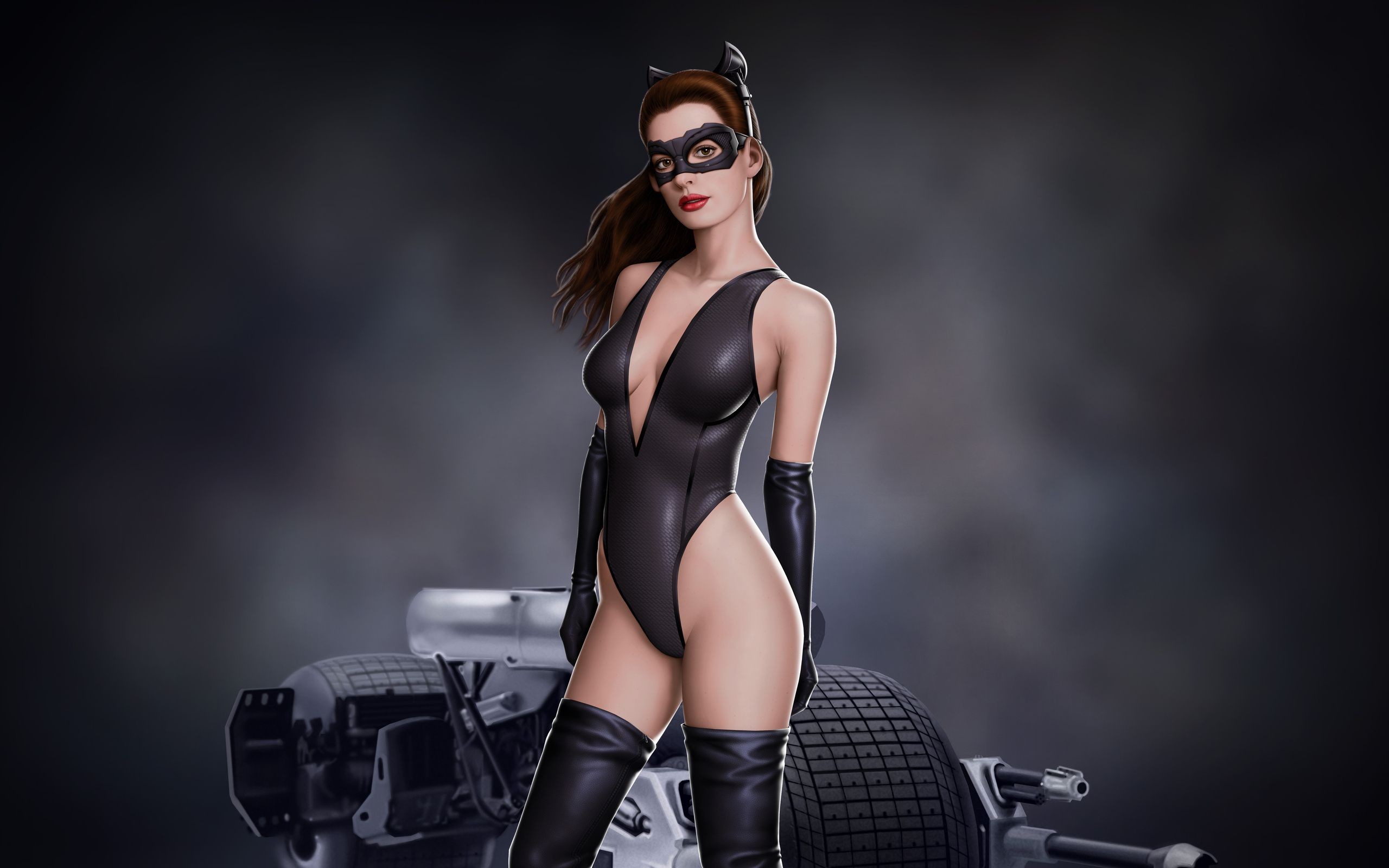 anne-hathaway-sexy-catwoman-thefappening-cfd-12 Anne Hathway Art Catwoman