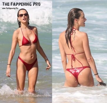 Alessandra Ambrosio Sexy In Red New Year’s Bikini (19 Photos) 2 Alessandra Ambrosio Sexy New Year 2026 TheFappening.Pro 20 624x602 1