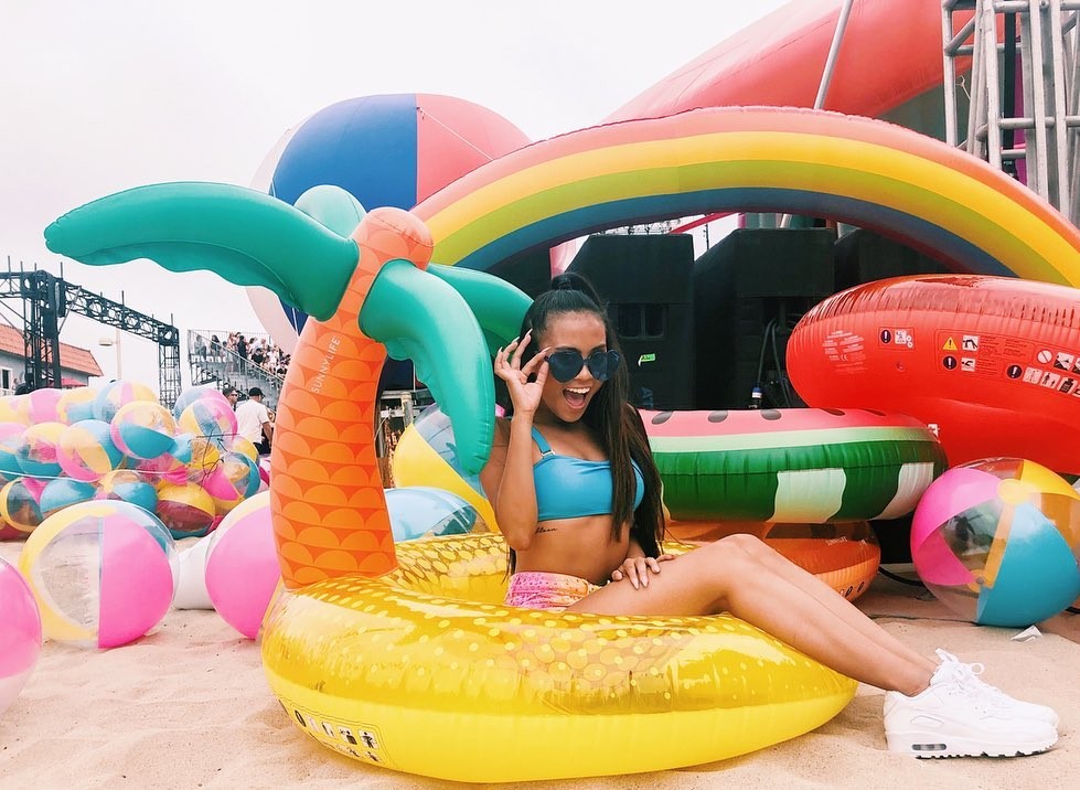 hannahlei cabanillas hot tiny bikini thefappening pro 14