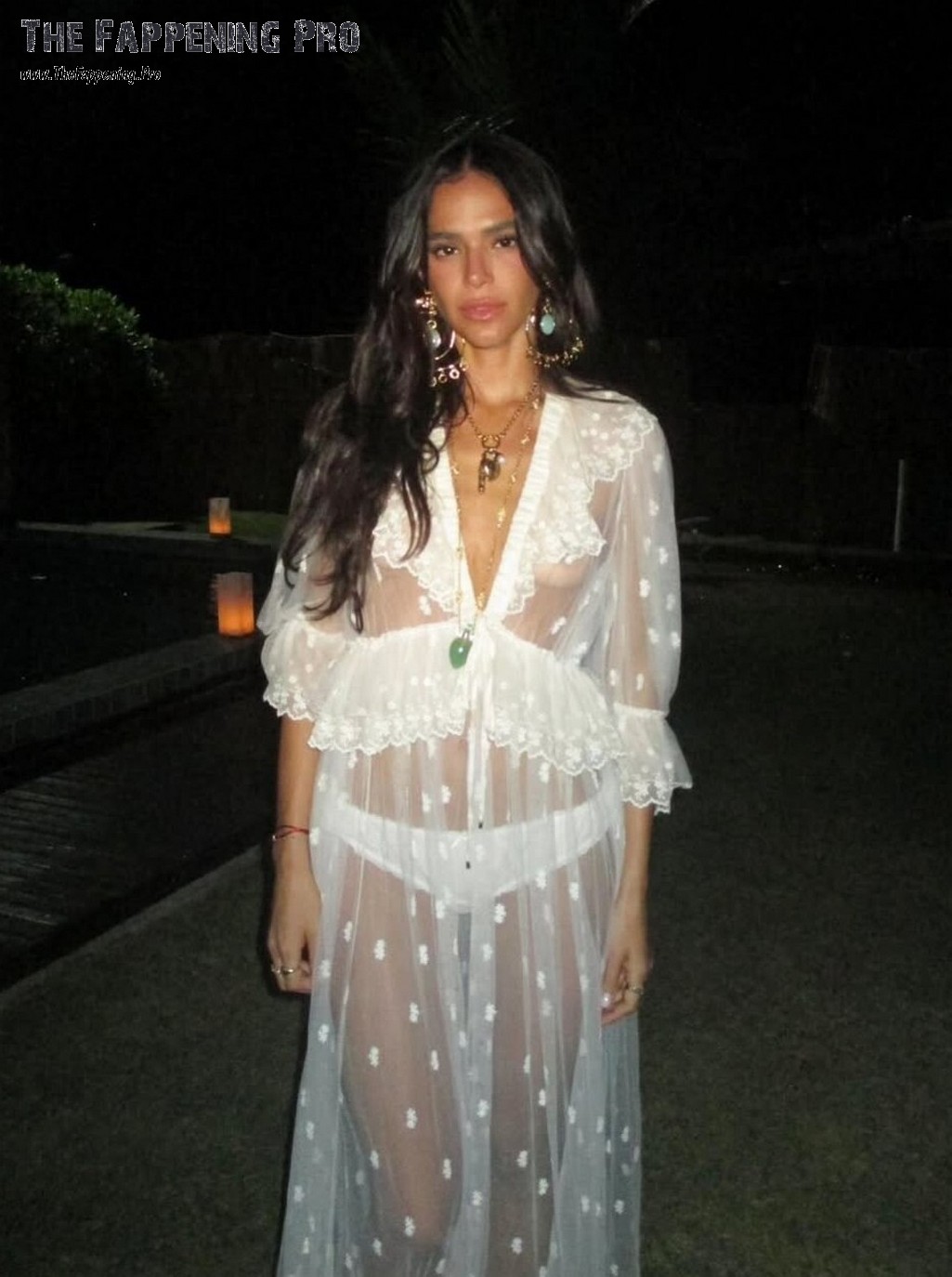 Bruna Marquezine See Through Nudity